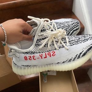 Zebra yeezys size 5